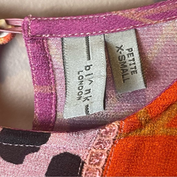 Flawed - Anthropologie Blank London Polka Dot Peasant Blouse - Petite - Picture 12 of 16